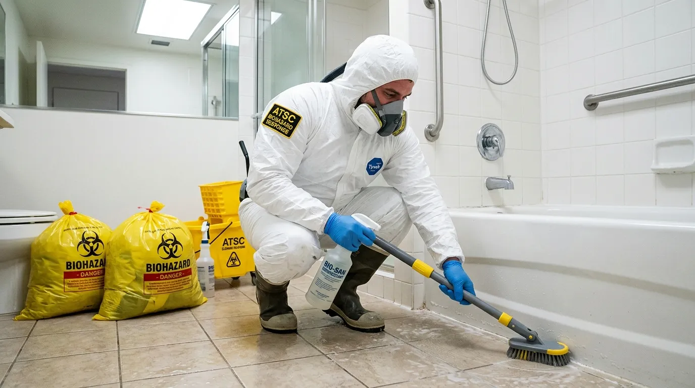 Decontamination equipment deployed for Blood Cleanup in Leon Valley